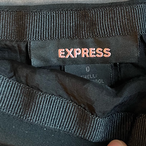 Black Express Mini Skirt - Picture 4 of 5